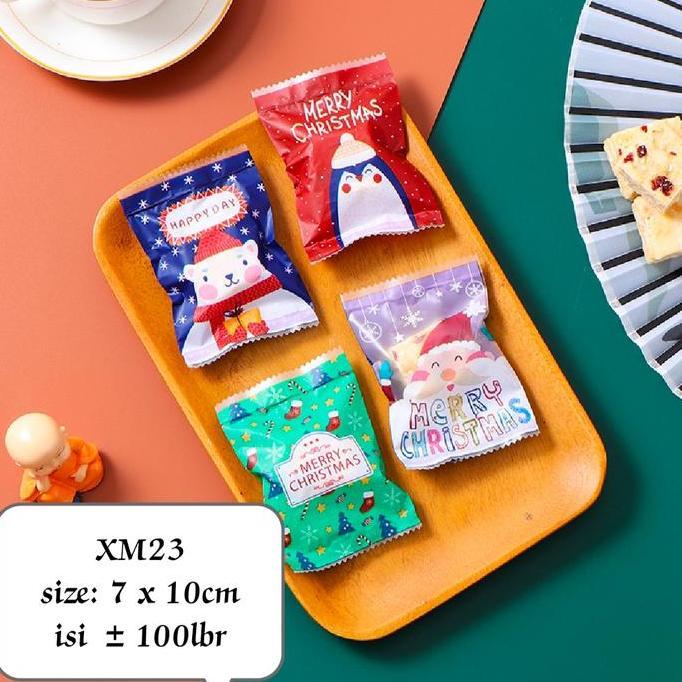 <<<<<] Plastik Natal Plastik Kue Nastar Cookies Kue Kering Kemasan Christmas