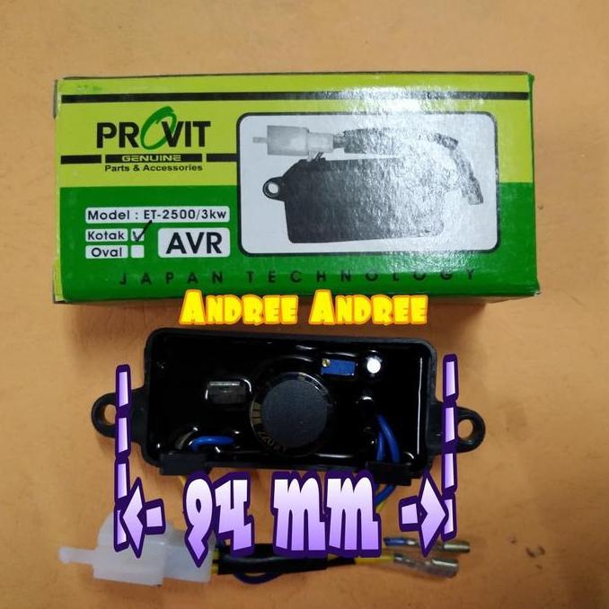 $$$$] AVR Genset Bensin Petak Plastik 1500watt 2500watt 3000watt 4000 watt