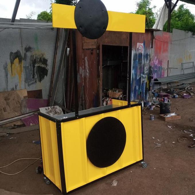 Terlaris Booth Portable Lipat Roda Berpindah Tempat