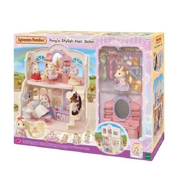 [YL] Mainan Koleksi Sylvanian Families Pony'S Stylish Hair Salon