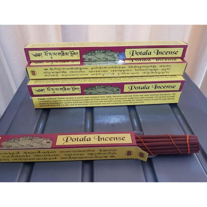 Kualitas terbaik] Dupa Hio Wangi Potala Incense Tibet Natural Original