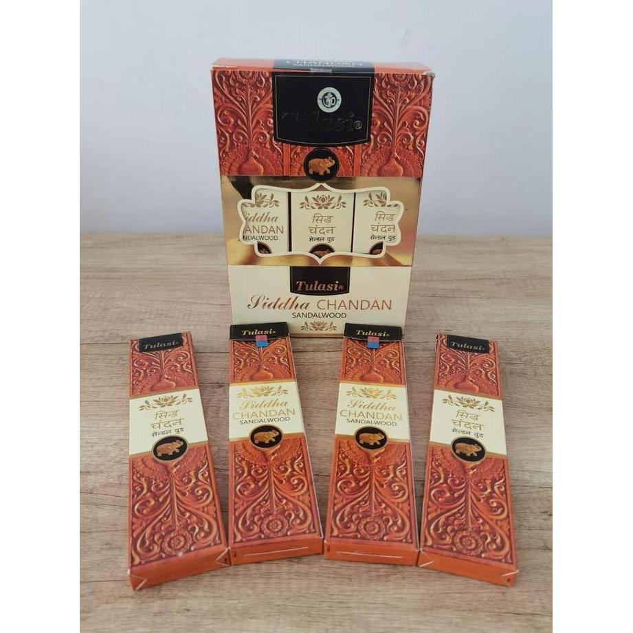 """] Dupa Hio India Tulasi Siddha Chandan Sandalwood