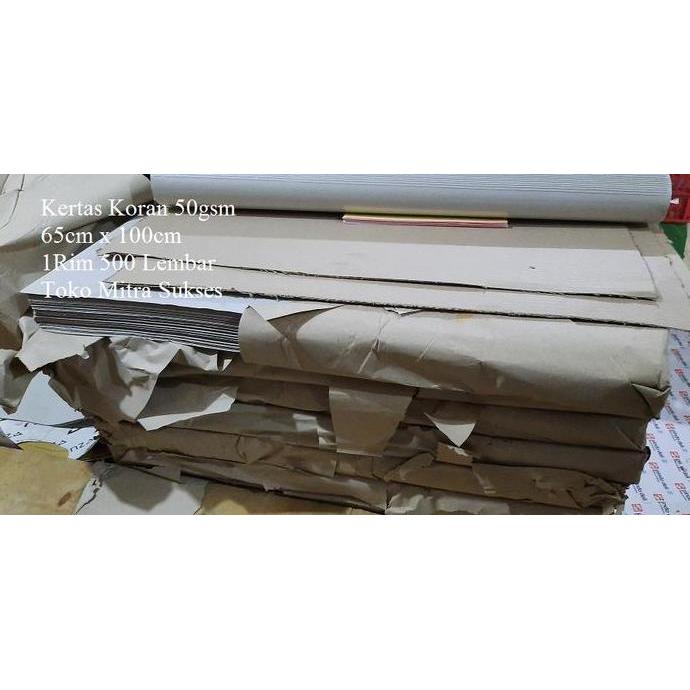 Kertas Koran 65Cm X 100Cm 1 Rim 500 Lembar