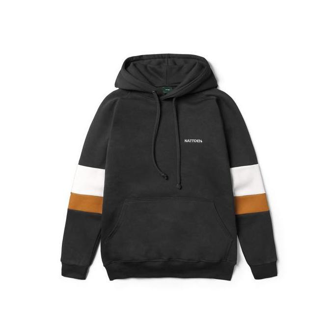 Kattoen - Jaket Twotone Alba Series Hoodie Zipper Polos Fleece 300 Gsm AS