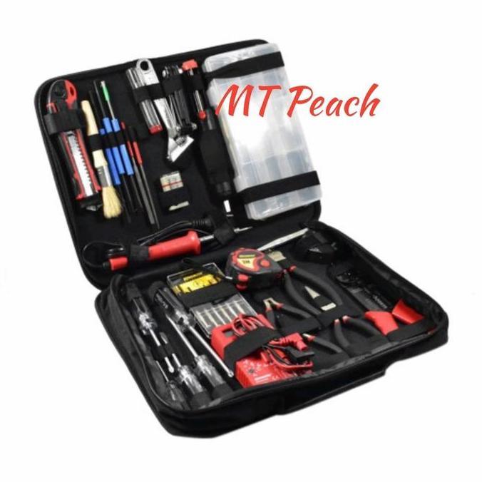 Terlaris Krisbow Set Perkakas Elektronik 40Pcs Electronic Service Tool Kit