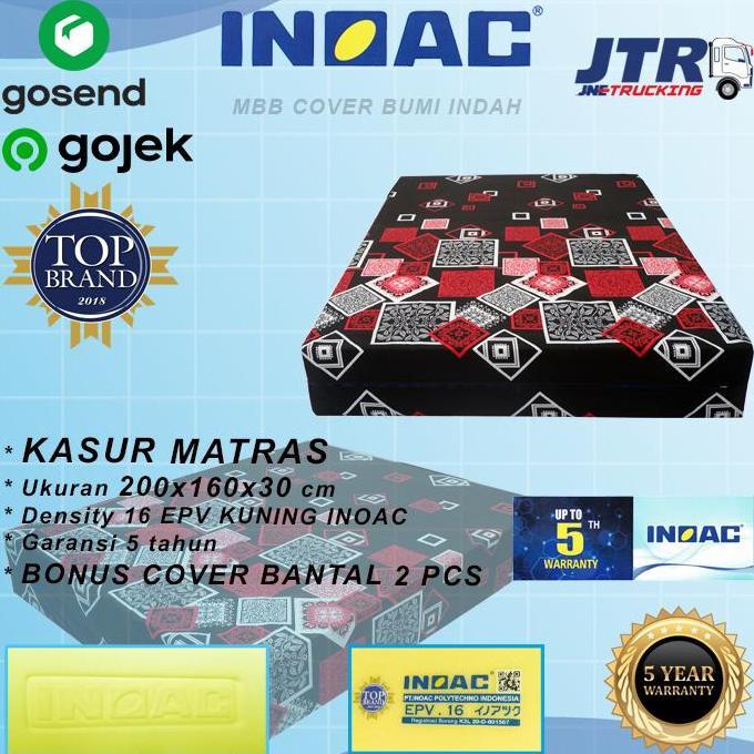 // KASUR BUSA INOAC 160 X 200 X 30 CM GARANSI 5 TAHUN *