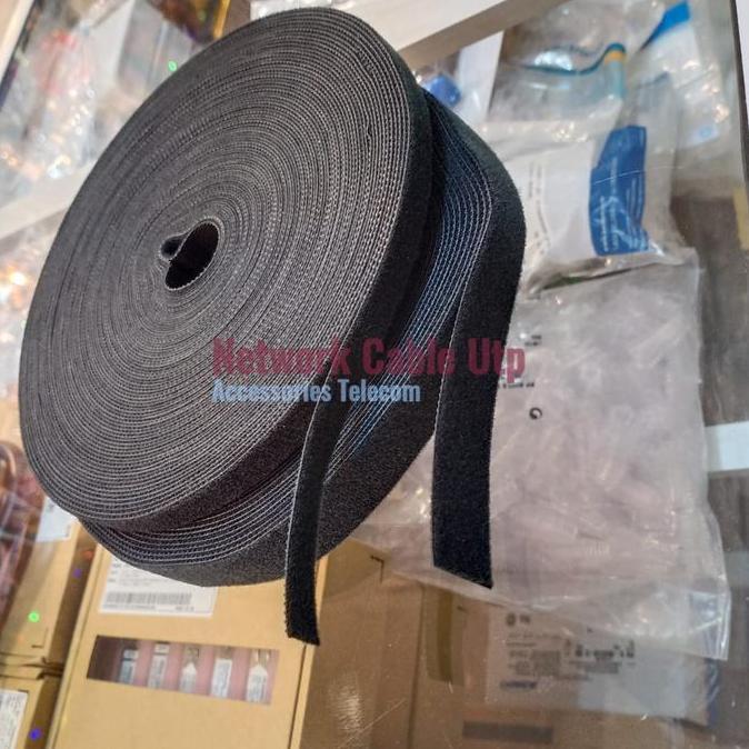 Ready stock Velkro Tape 2cm/Velkro Magic Tie Organizer/Pengikat Kabel Serbaguna