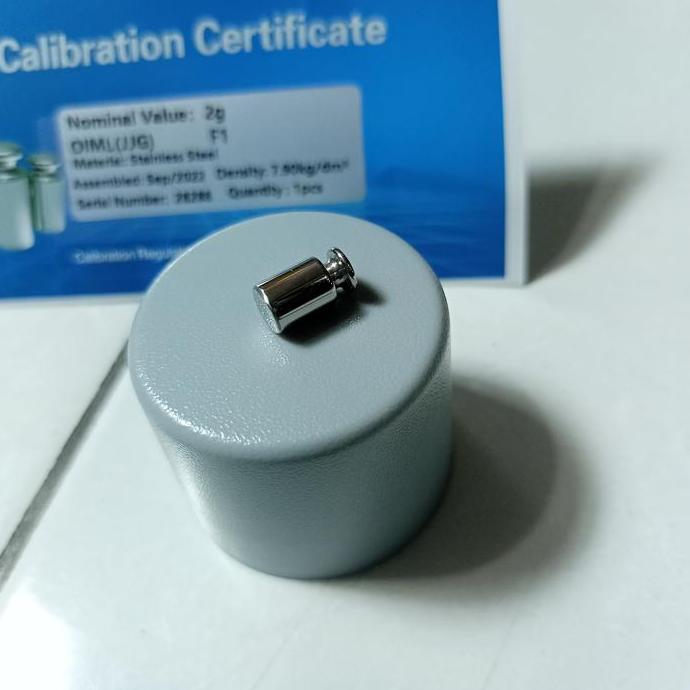 Batu Timbangan F1 2 gram / Anak Timbangan F1 2 Gram