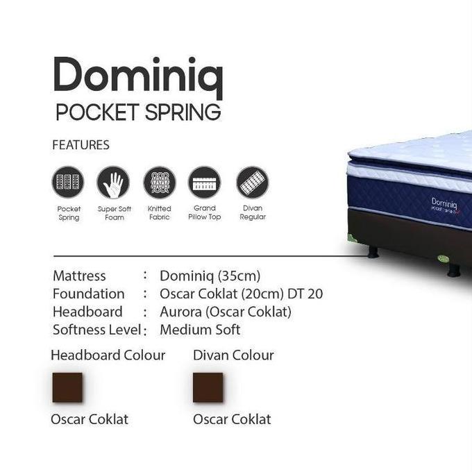 Springbed CENTRAL - Multibed - Spring Bed 2 in 1 - Deluxe - Dominiq