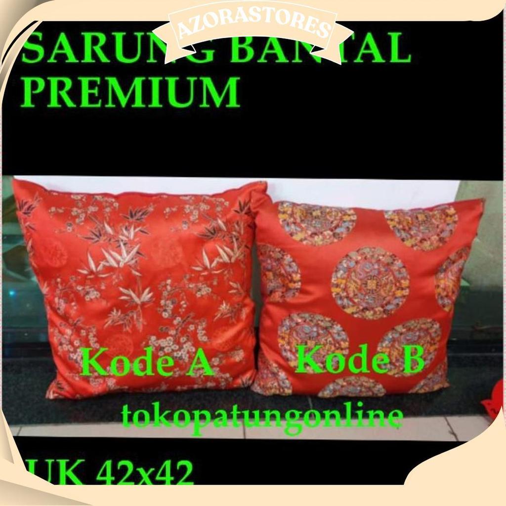 Bantal Sofa Imlek Hoki 01 Kain Motif Fuk Teratas
