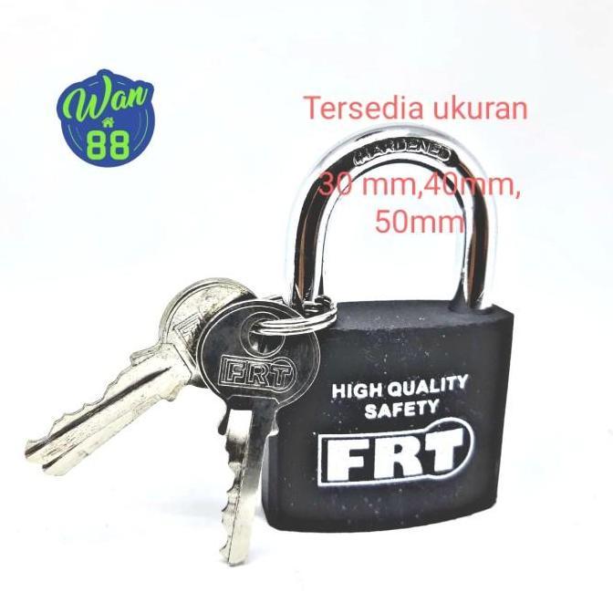 Gembok hitam 40 mm FRT