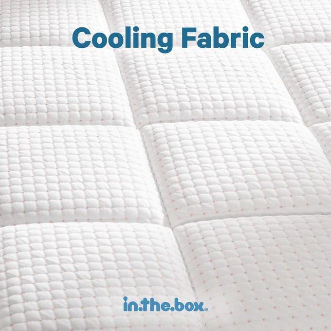 [Free Kasur Lipat] Kasur Dingin Spring Bed IN THE BOX PLUS - FREE Bantal