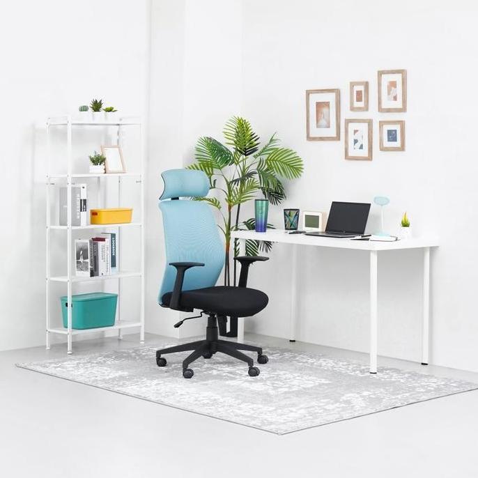 INFORMA BERKA 120 CM MEJA KANTOR - PUTIH