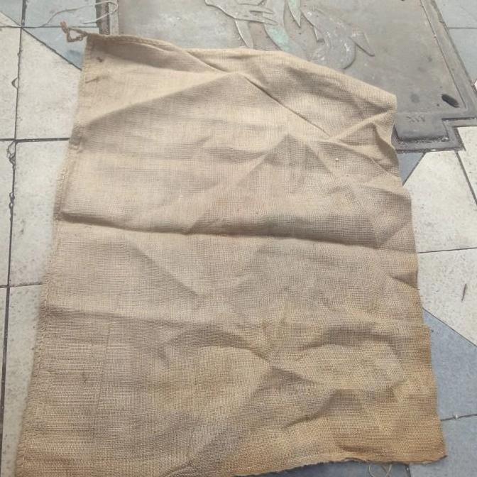 karung goni polos 50kg bekas