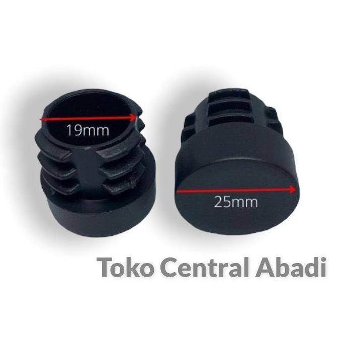 '' ALAS KAKI KURSI PLASTIK 1" 10 MM / ALAS KAKI MEJA PLASTIK //