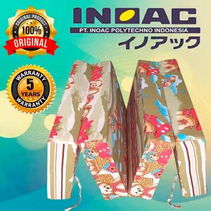 * KASUR BUSA LIPAT INOAC - 200X180X15 CM //