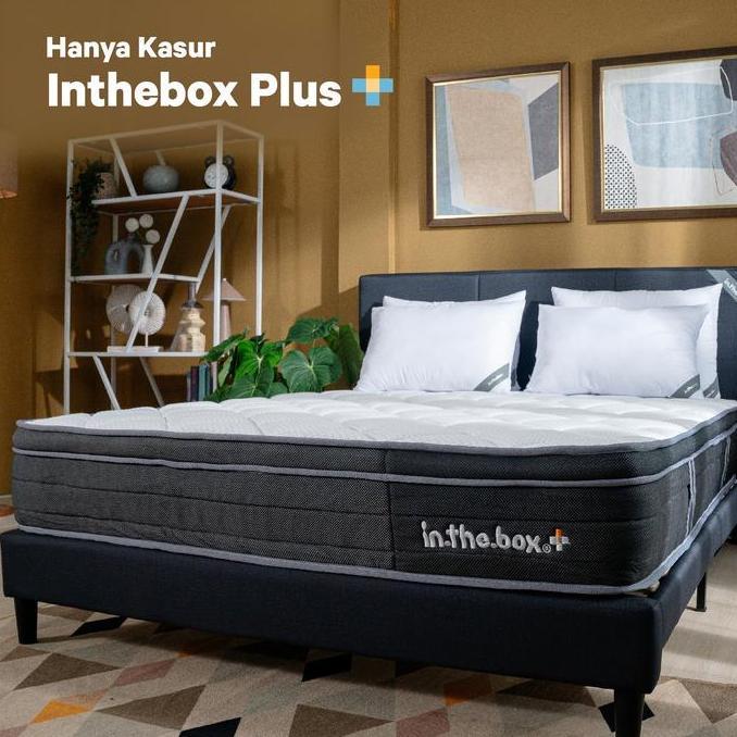 Kasur Dingin Spring Bed IN THE BOX PLUS - FREE Bantal