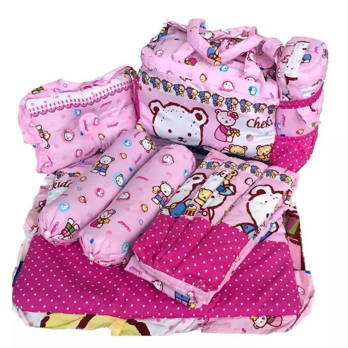 Chekiddo Set Perlengkapan Bayi Lengkap - Gift Set Chekiddo 4In1 - Set Kado Bayi