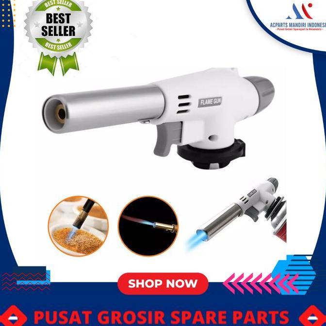 MVRO Blow torch otomatis starmec / kepala gas kaleng / flame gun BTA-104