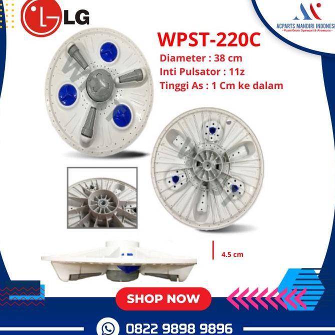 MVRO Pulsator mesin cuci lg top loading WP 1060 R