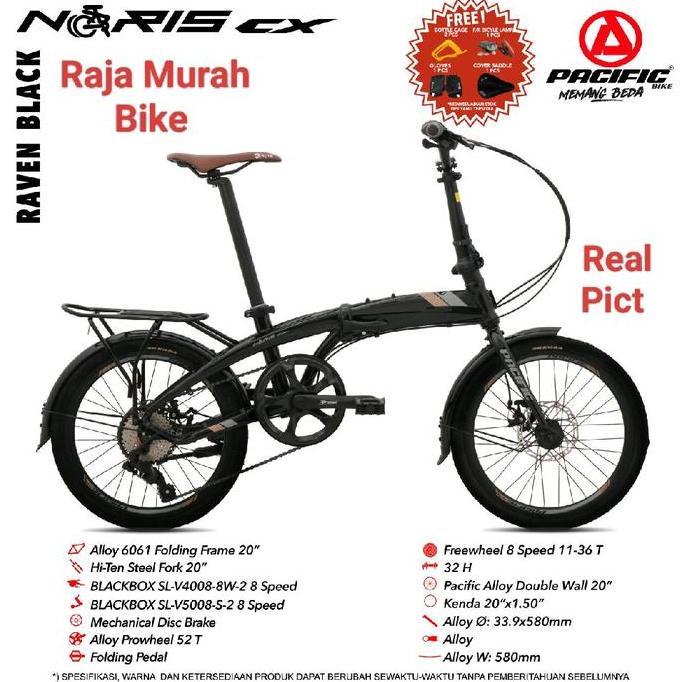 Terlaris Sepeda Lipat Pacific Noris Cx 20 Inch Sepeda Lipat 20 Inch Pacific Noris Cx