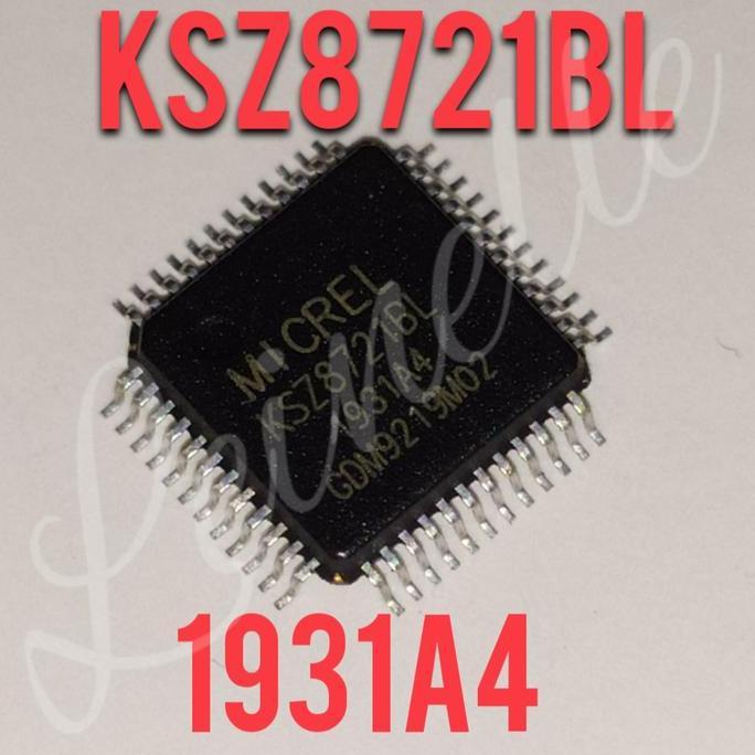 TERMURAH - Micrel KSZ8721BL KSZ8721 KS87121BL QFP48
