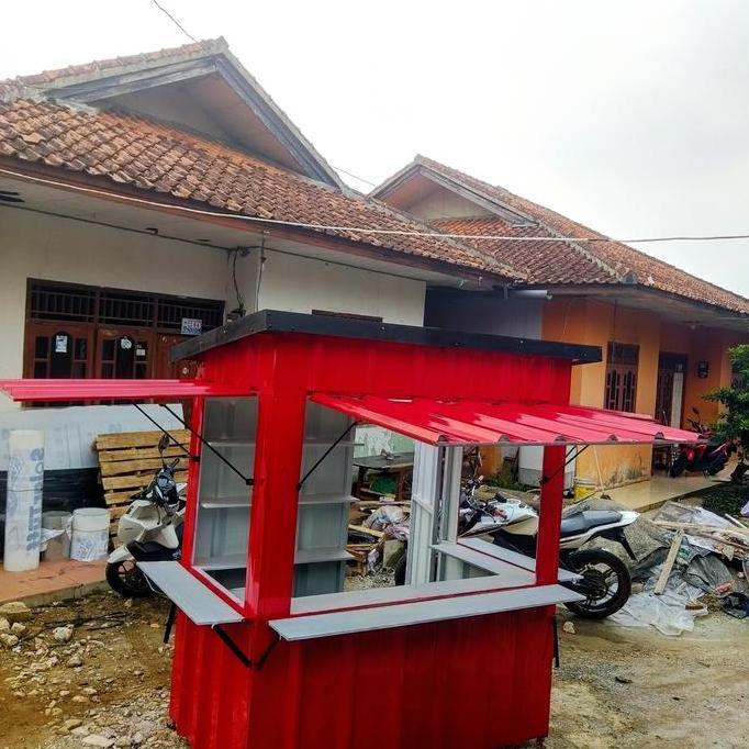 Terlaris Gerobak Booth Container Gerobak Warung Costum