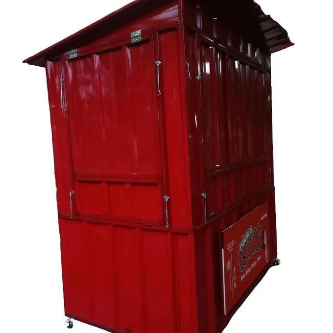 Terlaris Warung Kontainer Booth Kontainer 120X200X200Cm