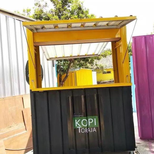 Terlaris Booth Kontainer Tertutup Custom Design