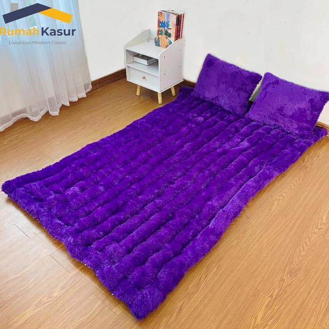 EREINO RumahKasur Kasur Gender Bulu Rasfur Ukuran 120 X 180 X 10 Cm Plus 2 Bantal Furniture