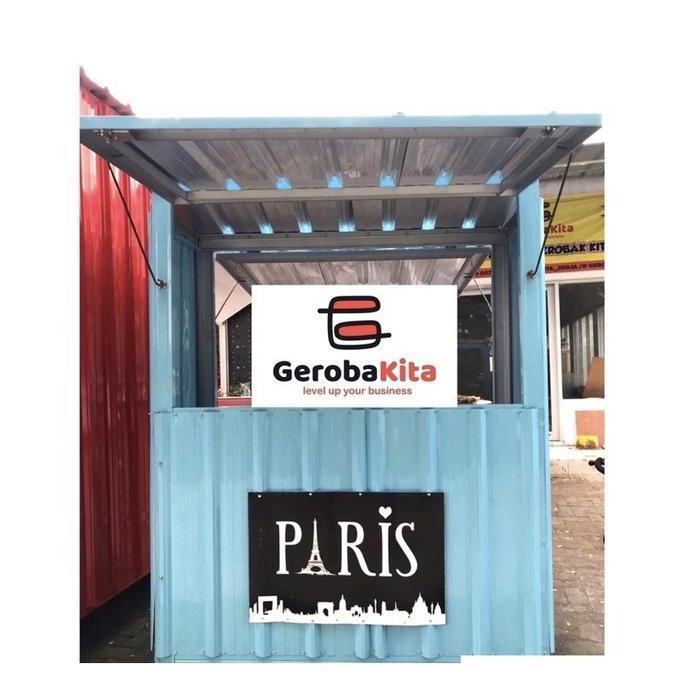 Terlaris Booth Container Termurah / Gerobak Container / Booth Container Murah /