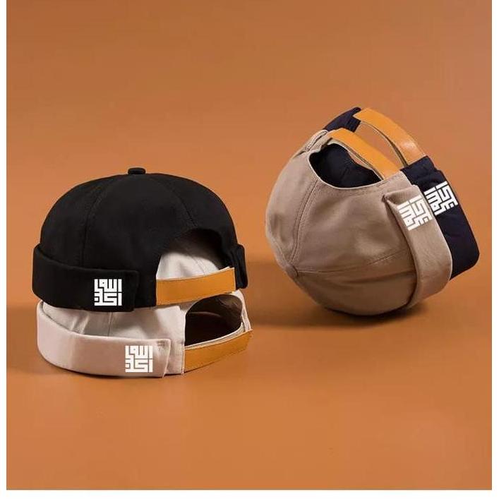 Peci Mikihat Anak Topi Uas Kopiah Muslim Kaligrafi Allahuakbar Ready