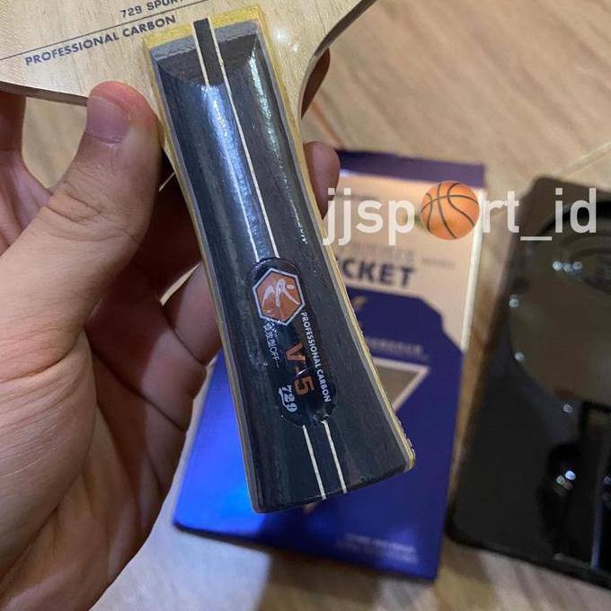 Kayu Pingpong 729 V-5 Carbon Blade Pingpong 729 V5 FL Murah Berkualitas