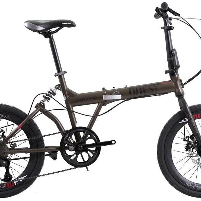 Terlaris Sepeda Lipat United 20 Inch Quest Ci-04