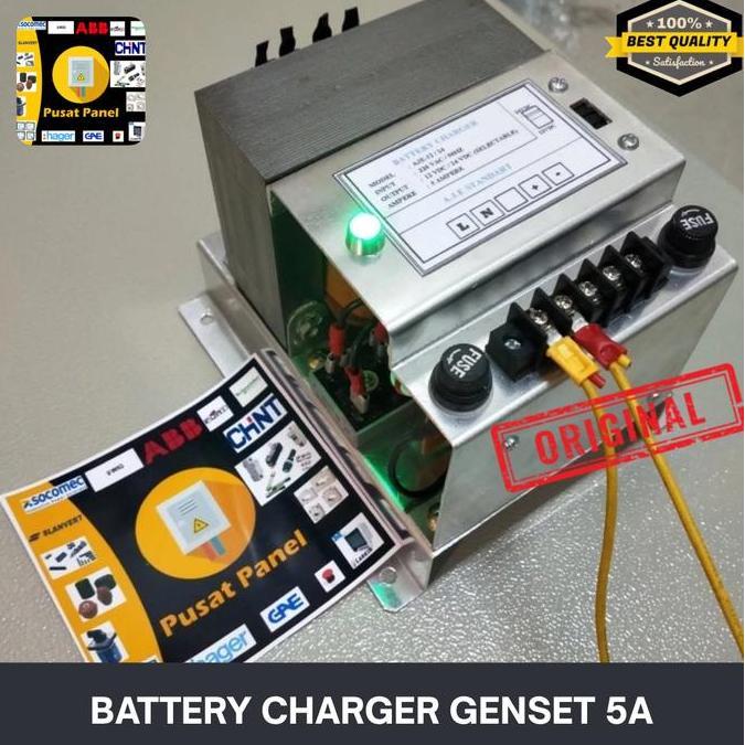 Battery Charger Genset 5A / Cas Aki Genset 5A