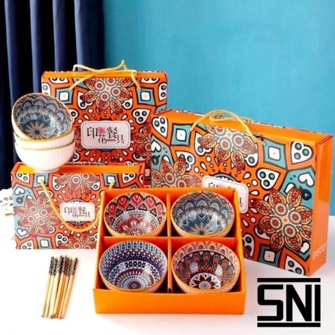 [SNI] Hampers Mangkok Set/Hampers Piring Keramik Set/HAMPERS PIRING DAN MANGKUK KERAMIK CANTIK