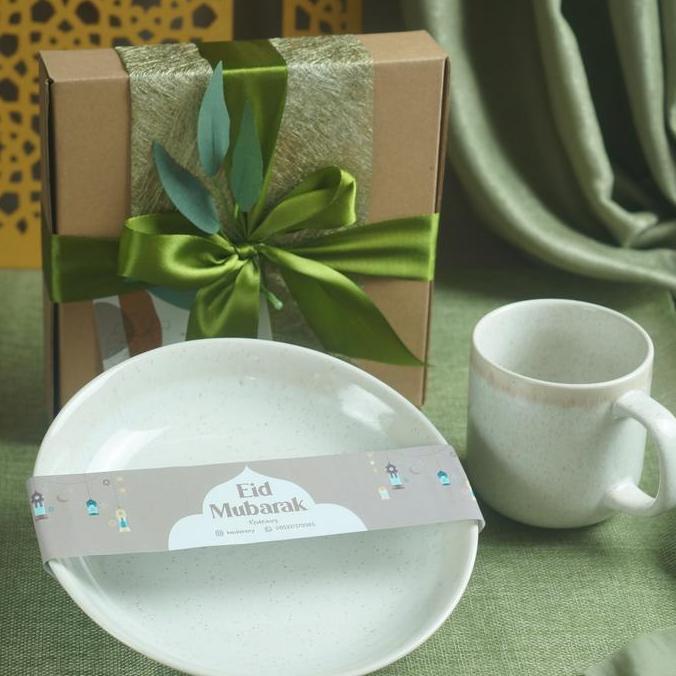hampers lebaran gelas ocha set