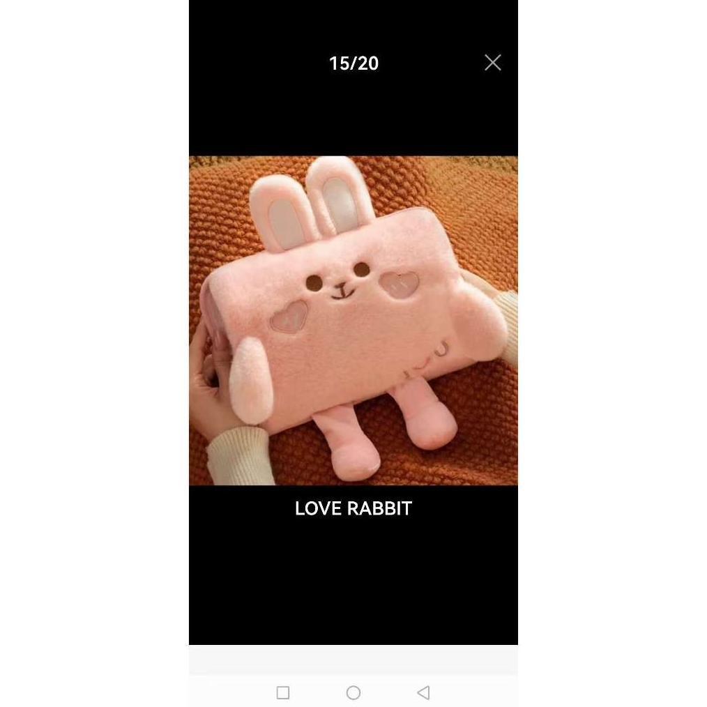 Best Deals Bantal Penghangat Love Rabbit Dan Love Duck Bantal Peghangat Karakter Kartun Bantal Pengh