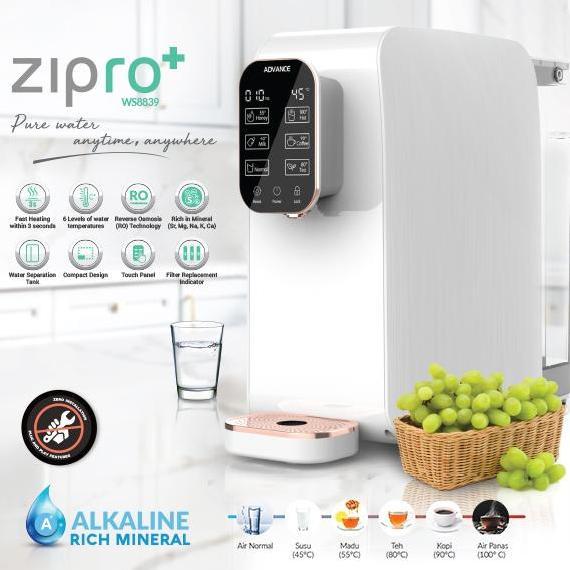 Junnismail673 - Advance - Reverse Osmosis  Zipro Plus Water Purifier (Ws8839) - Dispenser Filter Air