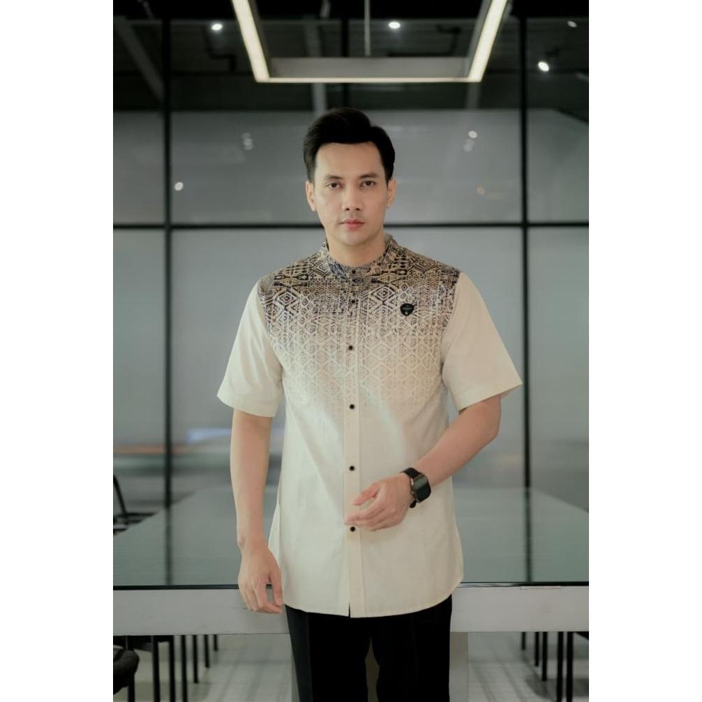 termurah ilnaaf kemeja koko printing by ilnaaf al kautsar