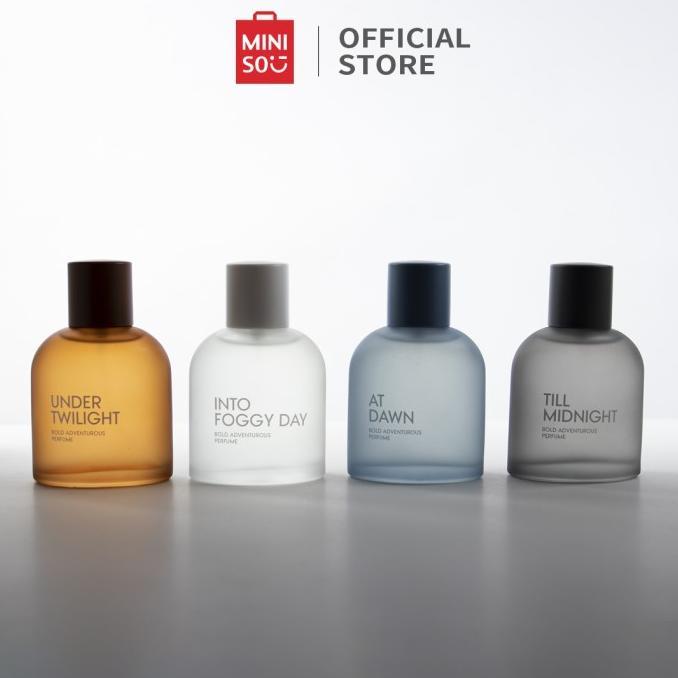 Official Bali MINISO Mens Perfume Miniso Parfum Miniso Pria At Dawn Into Foggy Day Till Midnight Und