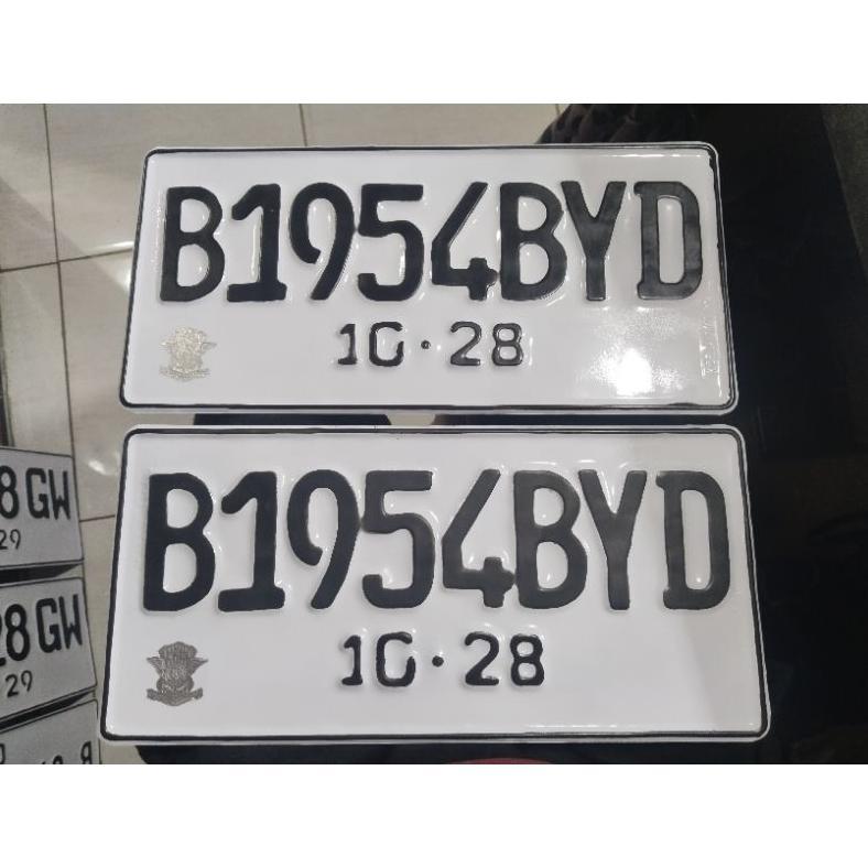 Variasi Plat Mobil JDM Ukuran 3316 harga satuan bukan sepasang font baru