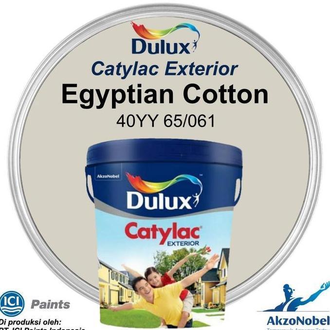 CAT DULUX CATYLAC EXTERIOR 25 KG - EGYPTIAN COTTON 40YY 65/061