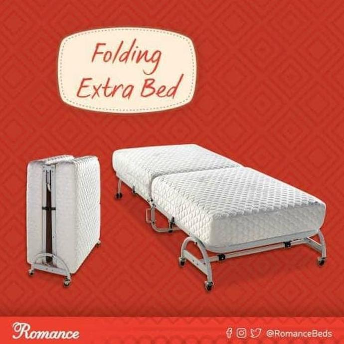 Terlaris Folding Bed Romance Extra Bed Romance Kasur Lipat Spring Bed Romance