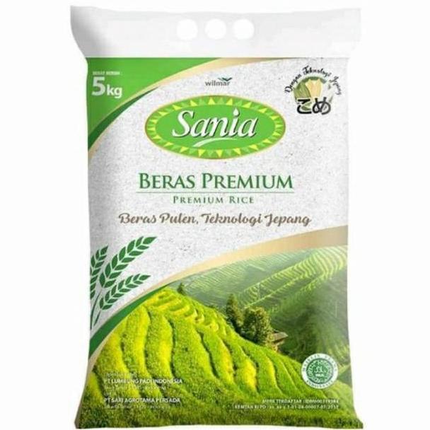 Beras Sania 5kg Premium/BERAS SANIA 5Kg