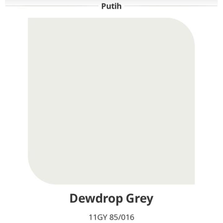 Dulux Easy Clean Dewdrop Grey 20L pail can Tinting CSS