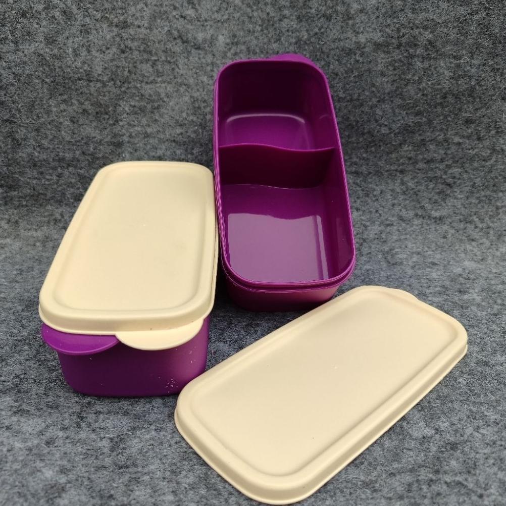 Hot Deals Paket 1-3 Lunch Box Suzuka 2 Sekat Clio Plastik Tempat Makan Kotak Bekel Saouvenir Ulang T