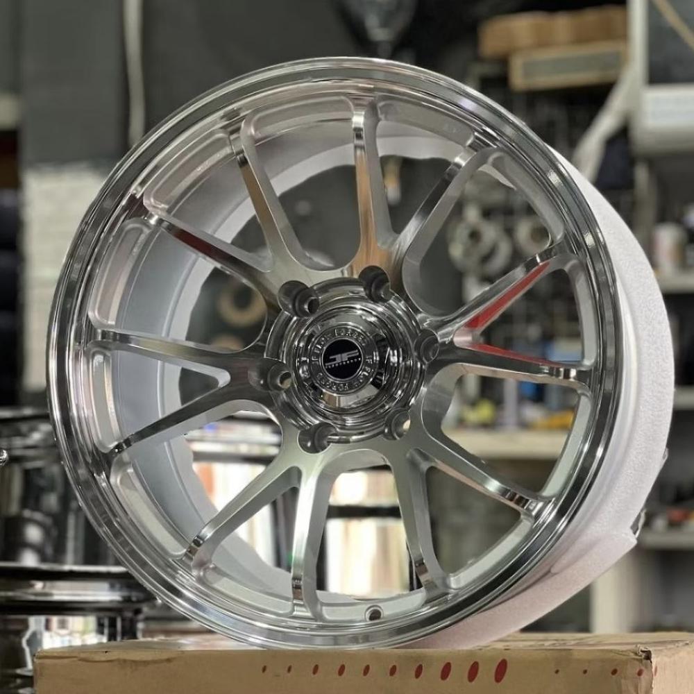 velg mobil ring 18 JF LUXURY NF FULL MIRROR FLOW FORMING R18 velg racing Fortuner pajero hilux Ford 