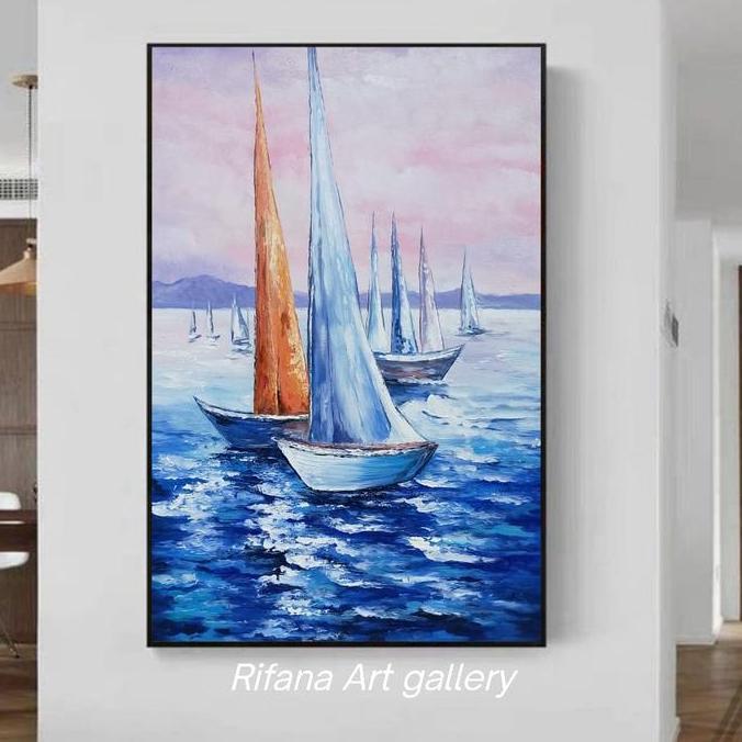 Terlaris Lukisan Tangan  Lukisan Dinding Lukisan Canvas Besar