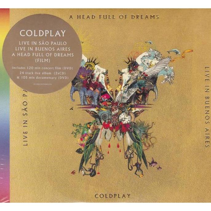 KAMLAN Coldplay Live in Buenos Aires / Live In Sao Paulo CD DVD